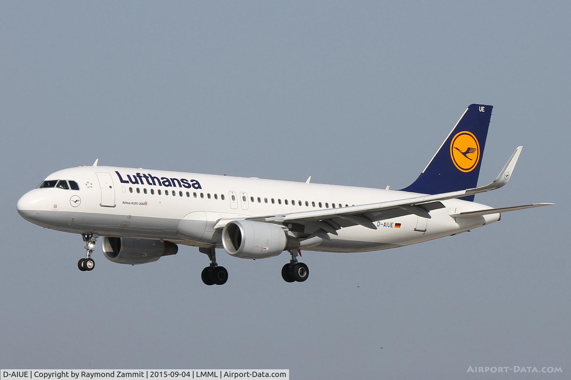 D-AIUE, 2014 Airbus A320-214 C/N 6092, A320 D-AIUE Lufthansa