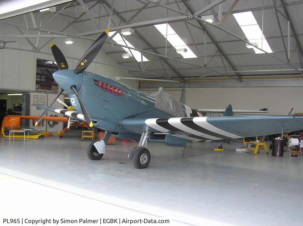 PL965, 1944 Supermarine 365 Spitfire PR.XI C/N 6S/504719, Northampton, Sywell