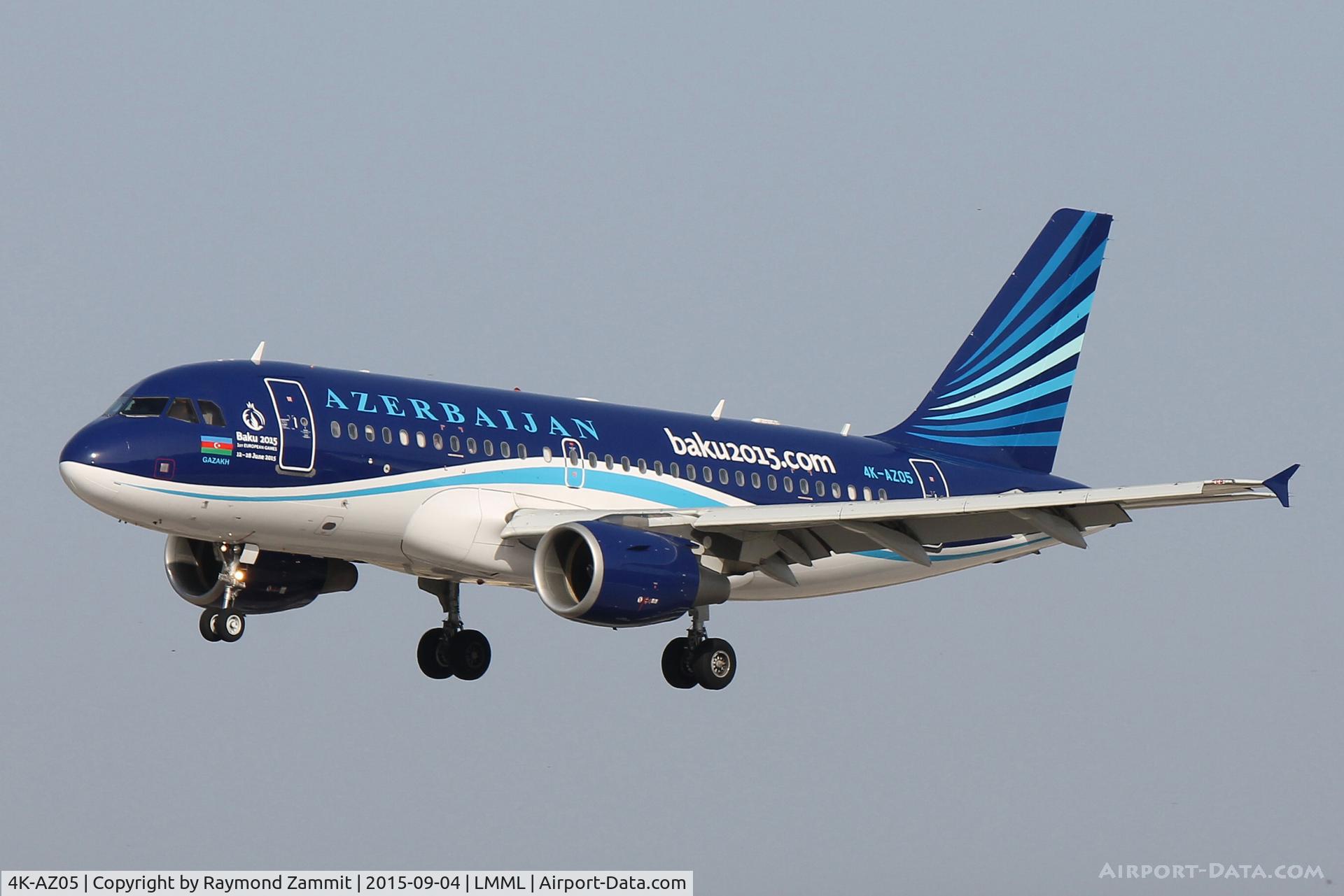 4K-AZ05, 2006 Airbus A319-111 C/N 2788, A319 4K-AZ05 Azerbaijan Airlines
