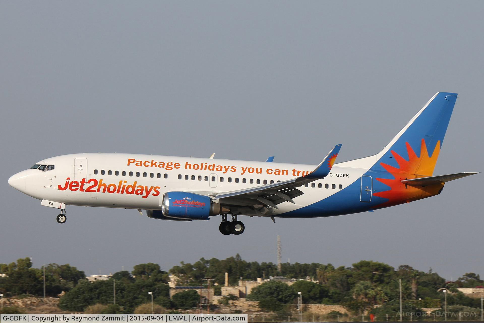 G-GDFK, 1998 Boeing 737-36N C/N 28572, B737-300 G-GDFK Jet2Com