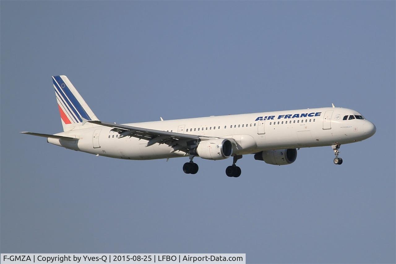 F-GMZA, 1994 Airbus A321-111 C/N 498, Airbus A321-111, Short approach rwy 14L, Toulouse-Blagnac airport (LFBO-TLS)