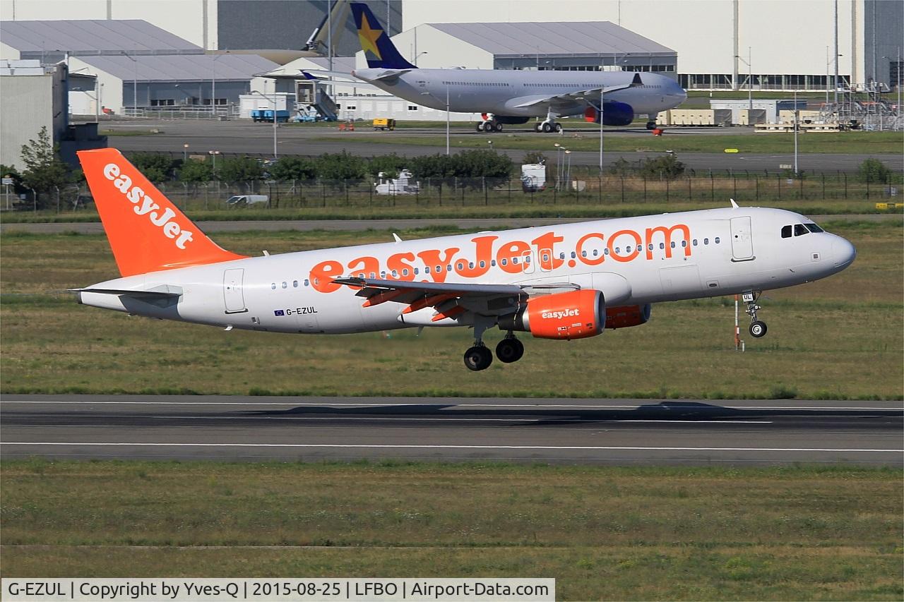 G-EZUL, 2012 Airbus A320-214 C/N 5019, Airbus A320-214, On final rwy 14R, Toulouse-Blagnac airport (LFBO-TLS)