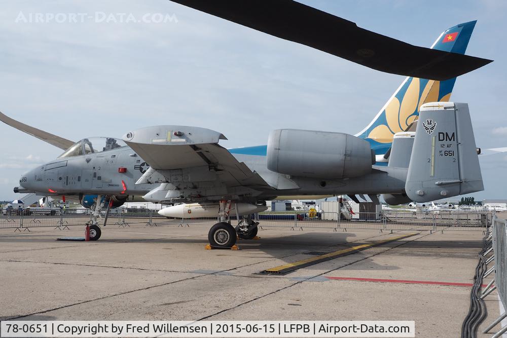 78-0651, 1978 Fairchild Republic A-10C Thunderbolt II C/N A10-0271, DM