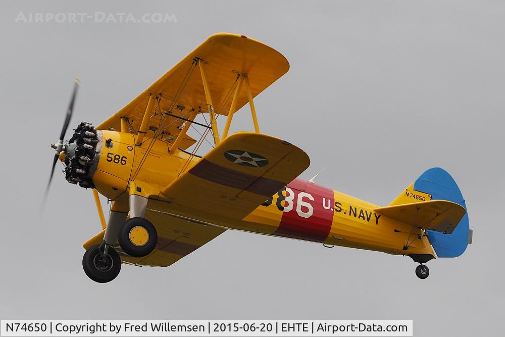 N74650, 1943 Boeing A75N1(PT17) C/N 75-7478, 