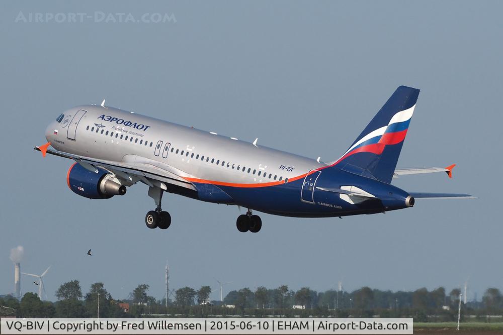 VQ-BIV, 2011 Airbus A320-214 C/N 4649, Aeroflot