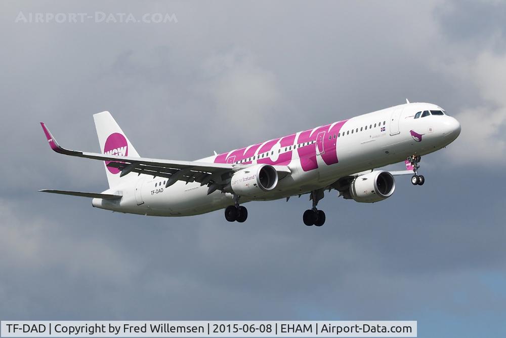 TF-DAD, 2014 Airbus A321-211 C/N 6232, Wow