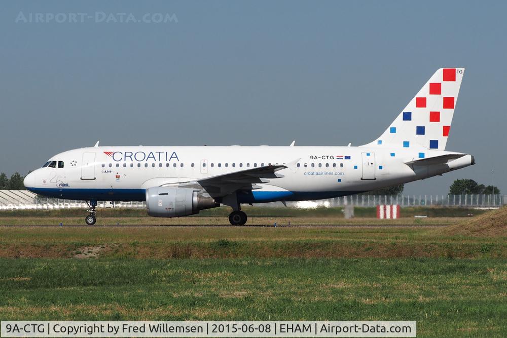 9A-CTG, 1998 Airbus A319-112 C/N 767, Croatia
