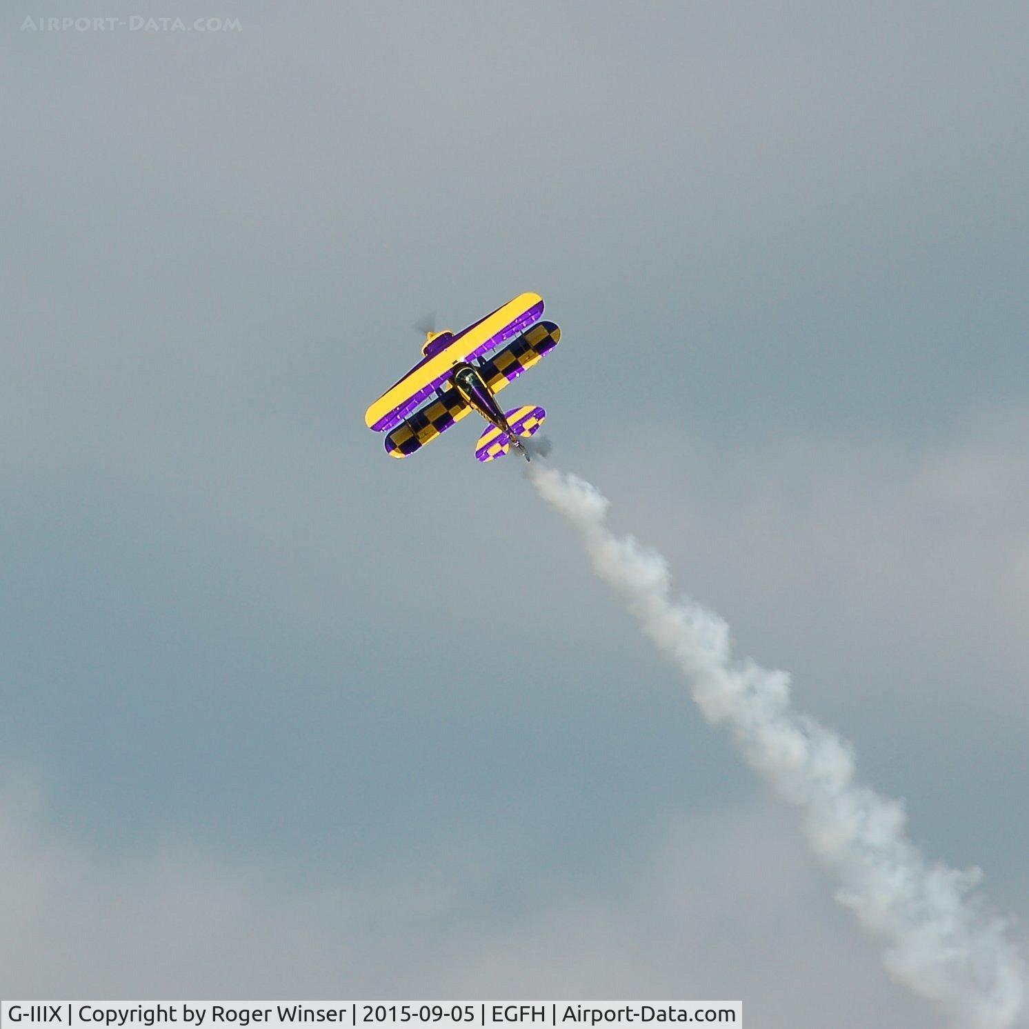 G-IIIX, 1969 Pitts S-1S Special C/N AJT, Run and break by visiting biplane