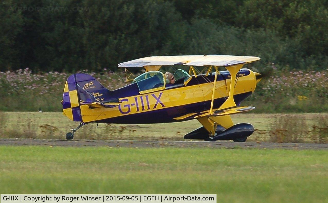 G-IIIX, 1969 Pitts S-1S Special C/N AJT, Visiting biplane.
