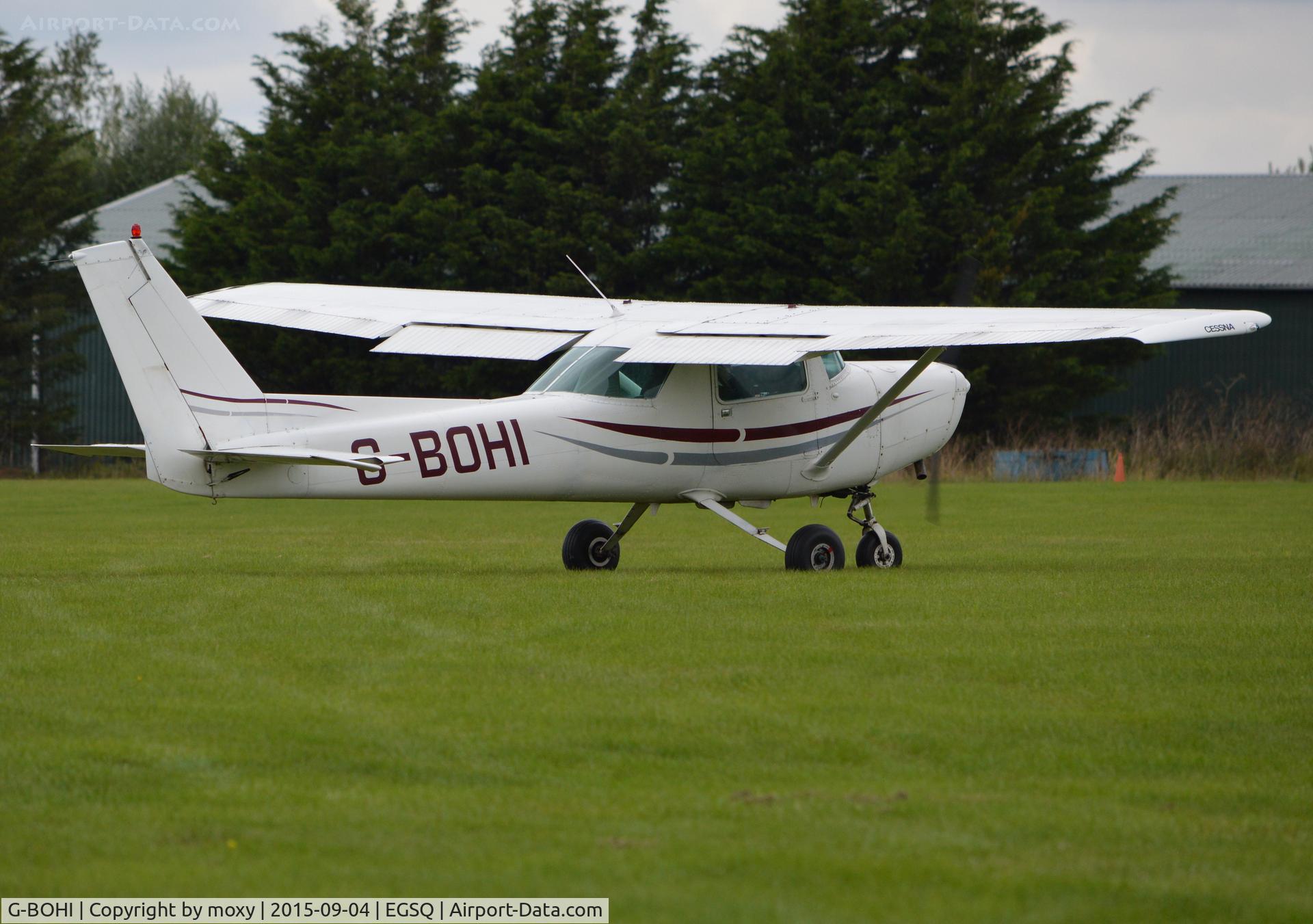 G-BOHI, 1978 Cessna 152 C/N 15281241, Cessna 152 at Clacton. Ex N49406