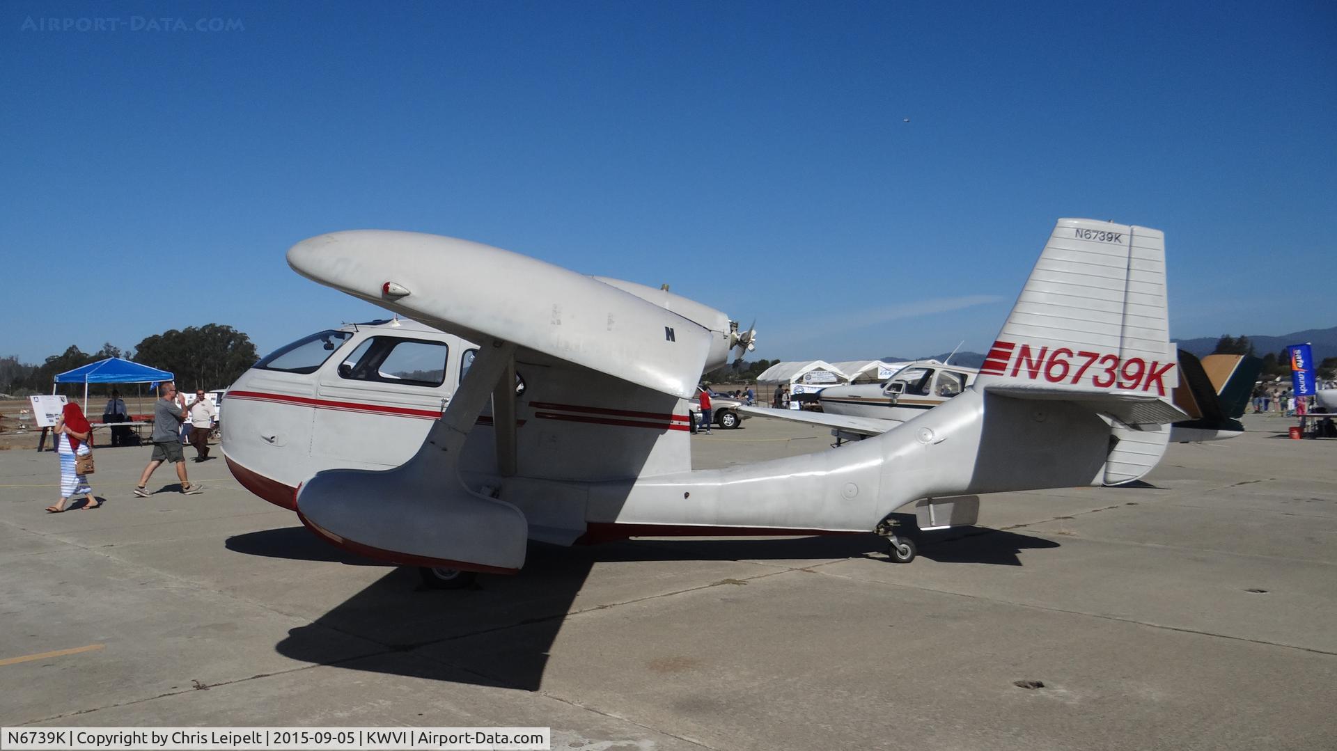 N6739K, 1947 Republic RC-3 Seabee C/N 1027, 1947 Republic RC-3 on display at the 2015 Watsonville Fly-In.