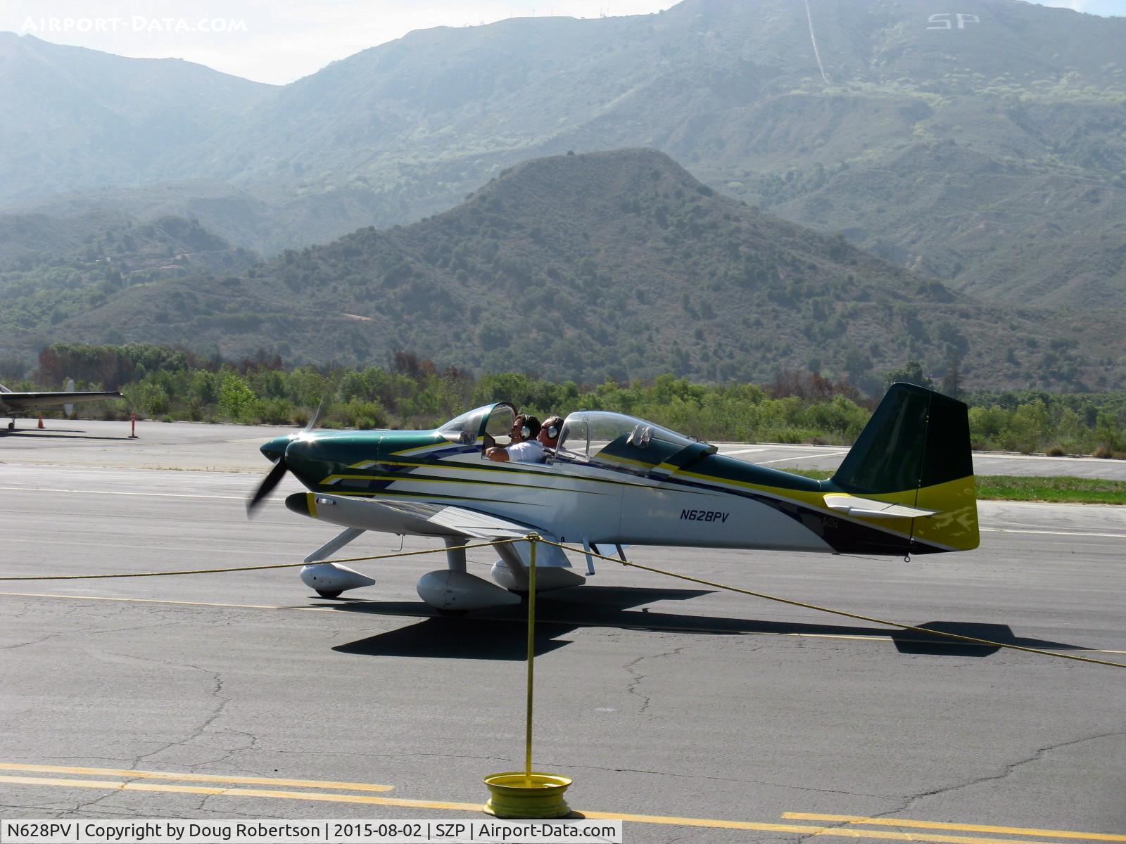 N628PV, 2000 Vans RV-6A C/N 24279, 2000 Vans RV-6A, Lycoming O-360 180 Hp, see more photo captions on this very special aircraft!, taxi
