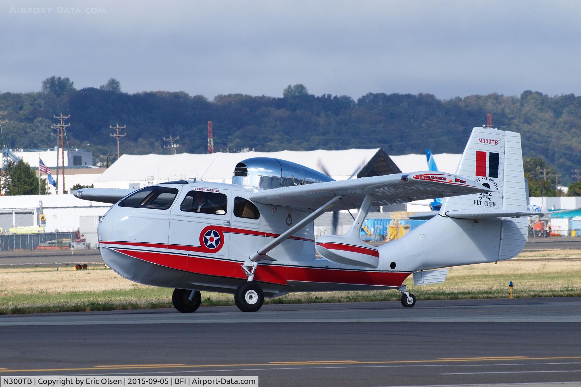 N300TB, 2010 Republic RC-3 Mod (Thunderbee) Seabee C/N 001, 2010 Thunderbee at Boeing Field.