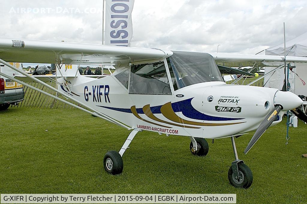 G-XIFR, 2014 Lambert Mission M108 C/N 370-14986, At 2015 LAA National Rally at Sywell