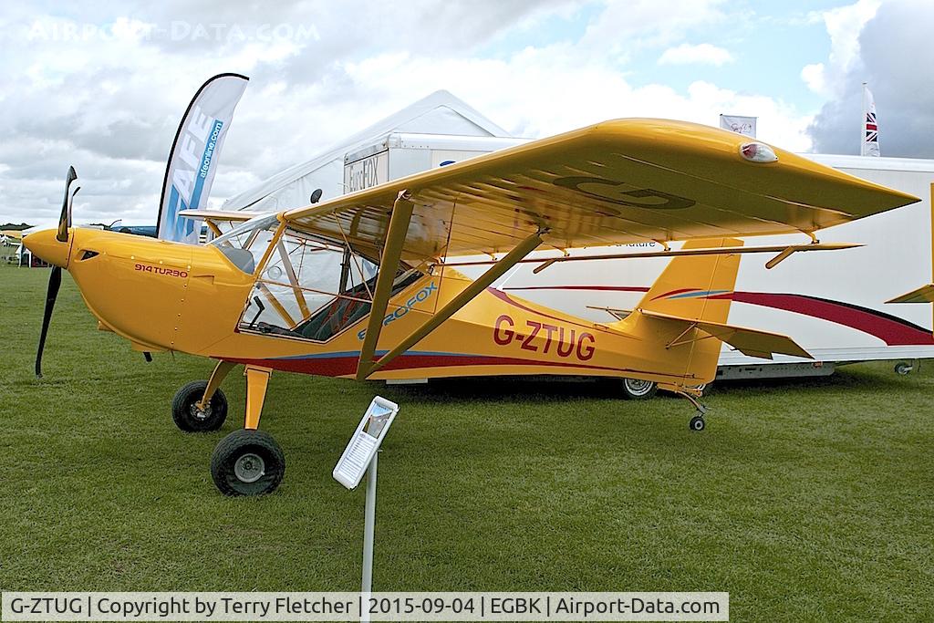 G-ZTUG, 2014 Eurofox 914 C/N LAA 376-15215, At 2015 LAA Rally
