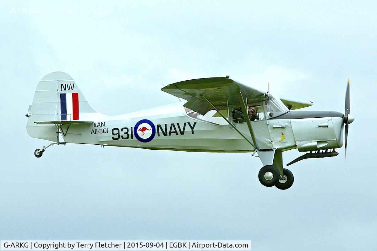 G-ARKG, 1952 Auster J-5G Autocar C/N 3061, At 2014 LAA Rally