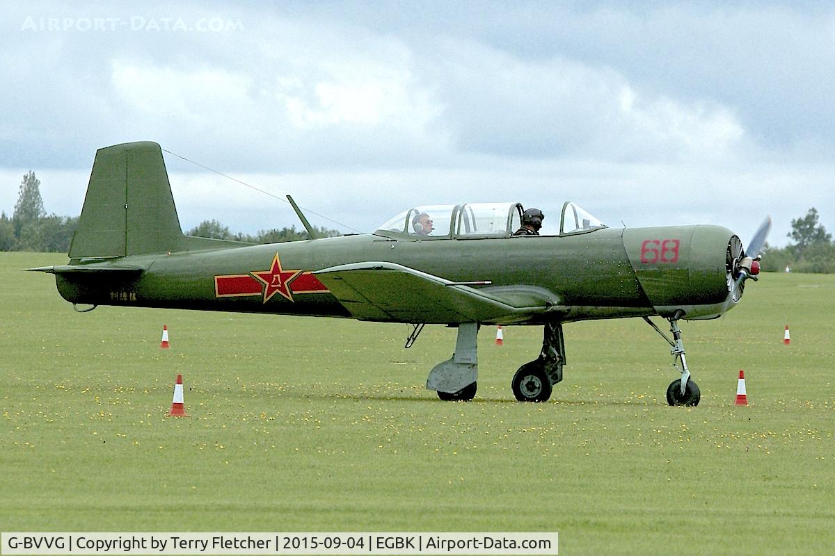 G-BVVG, 1966 Nanchang CJ-6A Chujiao C/N 2751219, At 2015 LAA Rally