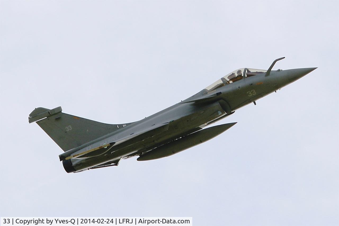 33, Dassault Rafale M C/N 33, Dassault Rafale M, Take off rwy 26, Landivisiau Naval Air Base (LFRJ)