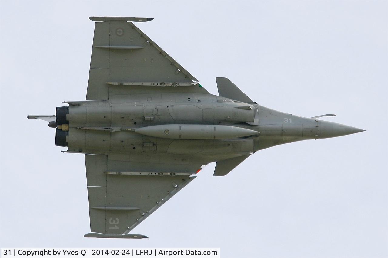 31, Dassault Rafale M C/N 31, Dassault Rafale M, Break before landing over Landivisiau Naval Air Base (LFRJ)