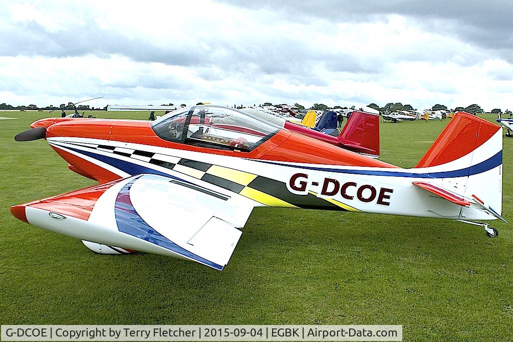 G-DCOE, 2014 Vans RV-6 C/N PFA 181-13280, At 2015  LAA Rally at Sywell
