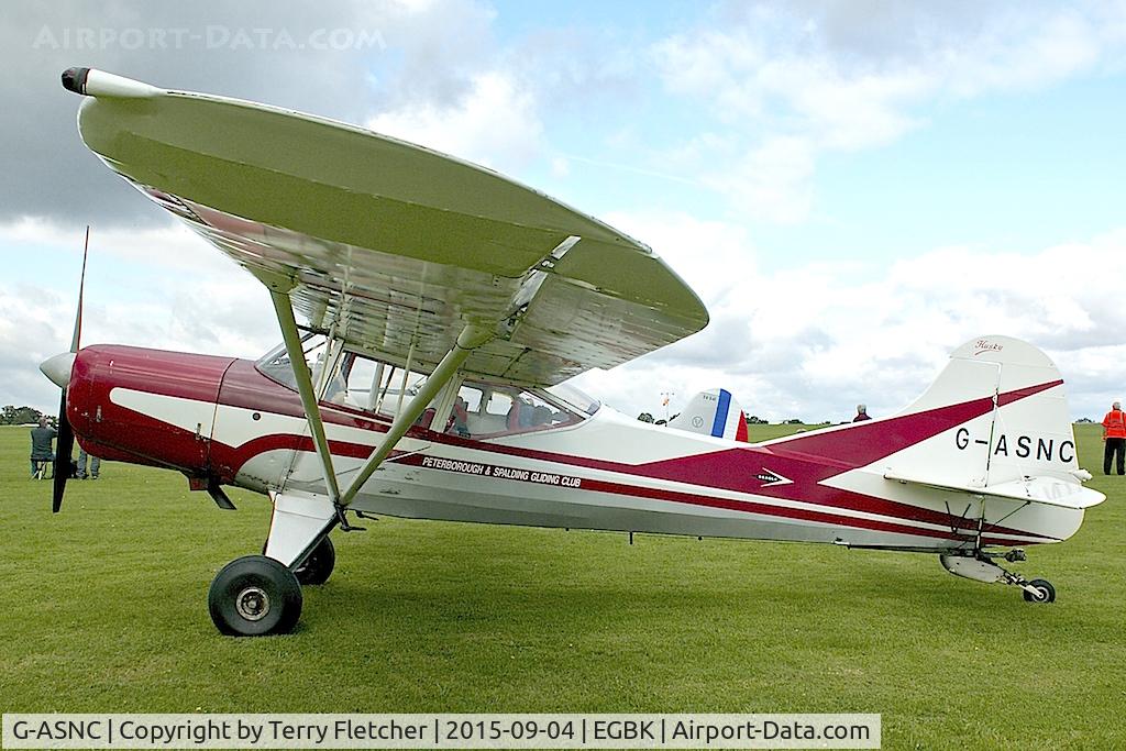 G-ASNC, 1963 Beagle D-5/180 Husky C/N 3678, At 2015  LAA Rally at Sywell