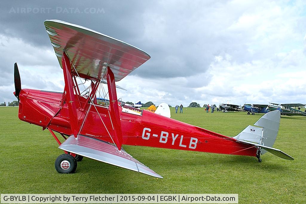 G-BYLB, 1940 De Havilland DH-82A Tiger Moth II C/N 83286, At 2015  LAA Rally at Sywell
