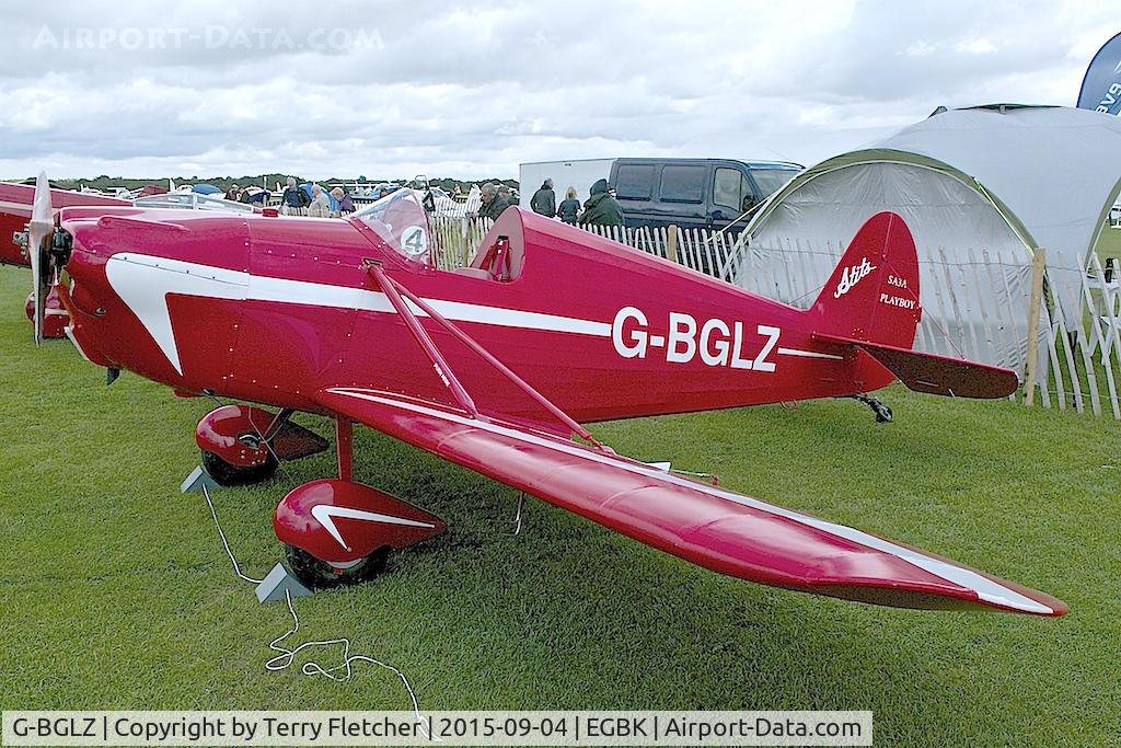 G-BGLZ, 1973 Stits SA-3A Playboy C/N 71-100, At 2015  LAA Rally at Sywell