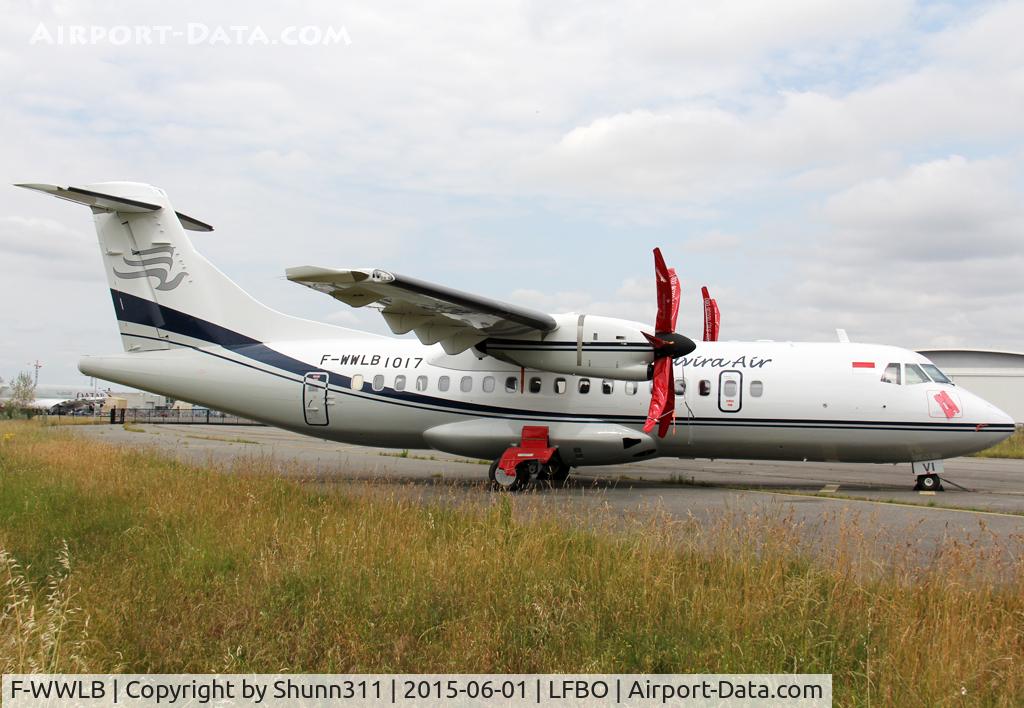 F-WWLB, 2015 ATR 42-600 C/N 1017, C/n 1017 - To be PK-TVI but stored at this time