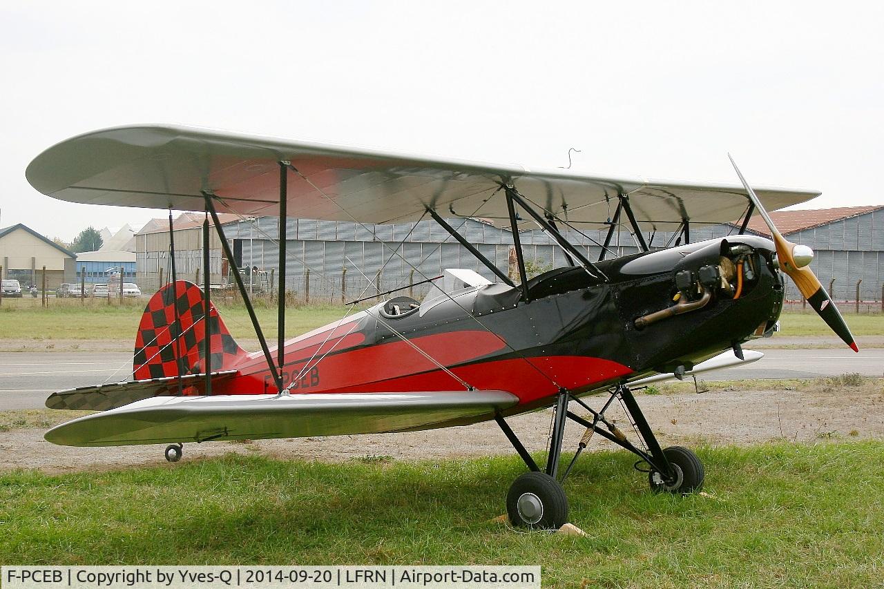 F-PCEB, Hatz CB-1 C/N 639, Hatz CB-1, Static display, Rennes-St Jacques airport (LFRN-RNS) Air show 2014