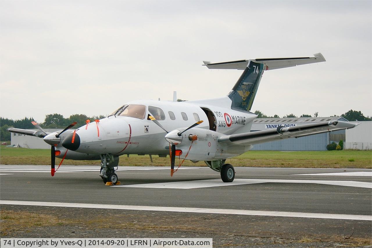 74, Embraer EMB-121AN Xingu C/N 121074, Embraer EMB-121AN Xingu, Static display, Rennes-St Jacques airport (LFRN-RNS) Air show 2014