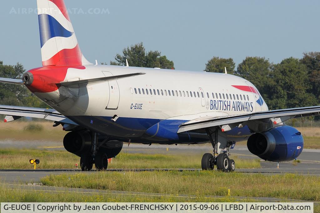 G-EUOE, 2001 Airbus A319-131 C/N 1574, BAW to EGKK / LGW