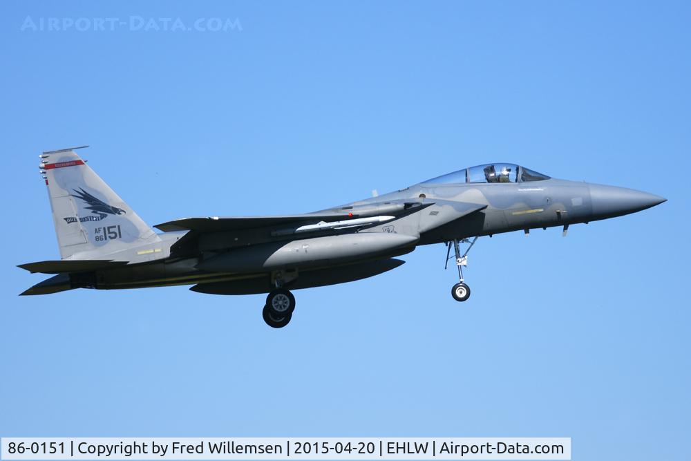 86-0151, 1986 McDonnell Douglas F-15C Eagle C/N 0998/C379, OR ANG
