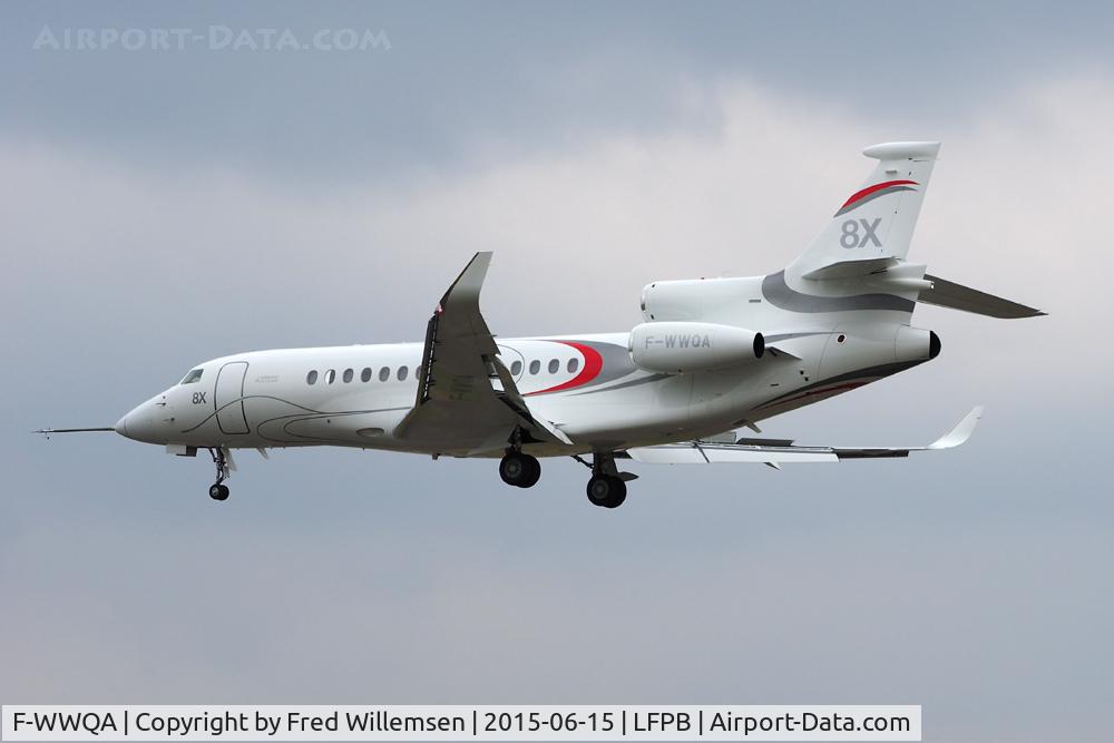 F-WWQA, 2014 Dassault Falcon 8X C/N 401, DASSAULT