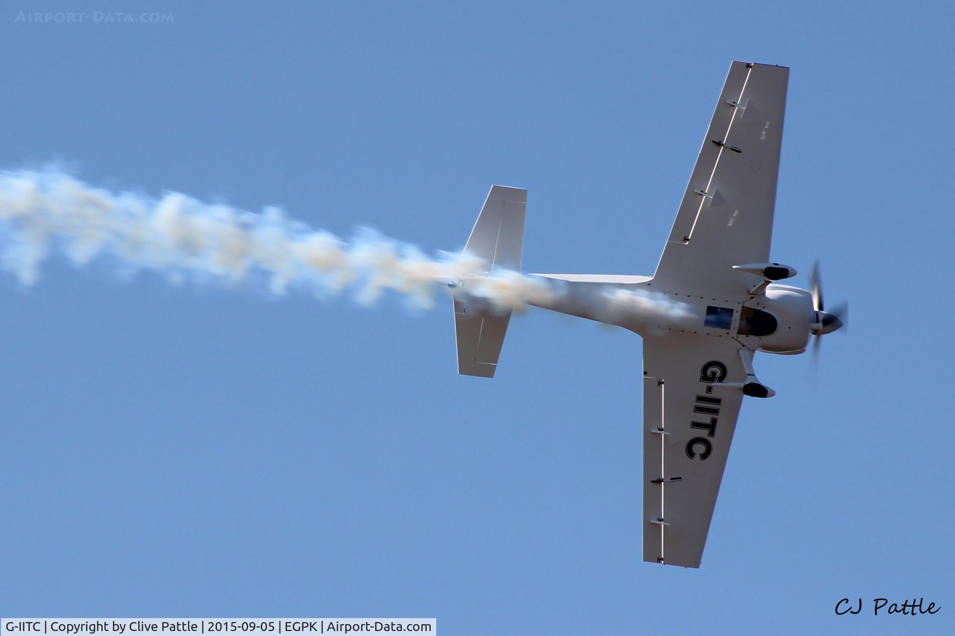 G-IITC, 1998 Cap Aviation CAP-232 C/N 15, Displaying at the Scottish Airshow 2015 held at Ayr seafront and Prestwick Airport EGPK