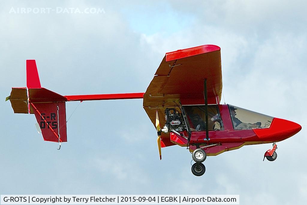 G-ROTS, 1990 CFM Streak Shadow C/N PFA 161A-11603, at 2015 LAA Rally at Sywell