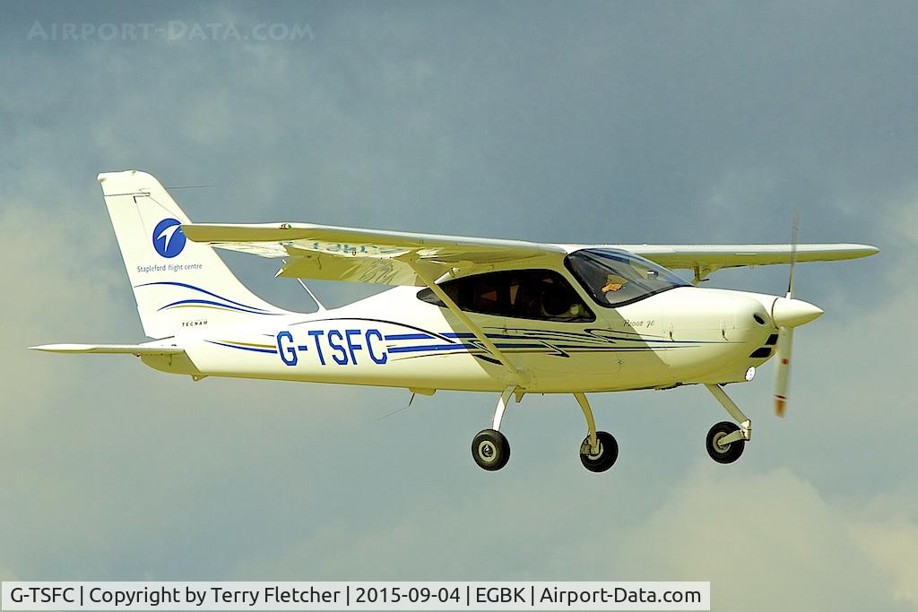 G-TSFC, 2015 Tecnam P-2008JC C/N 1047, at 2015 LAA Rally at Sywell