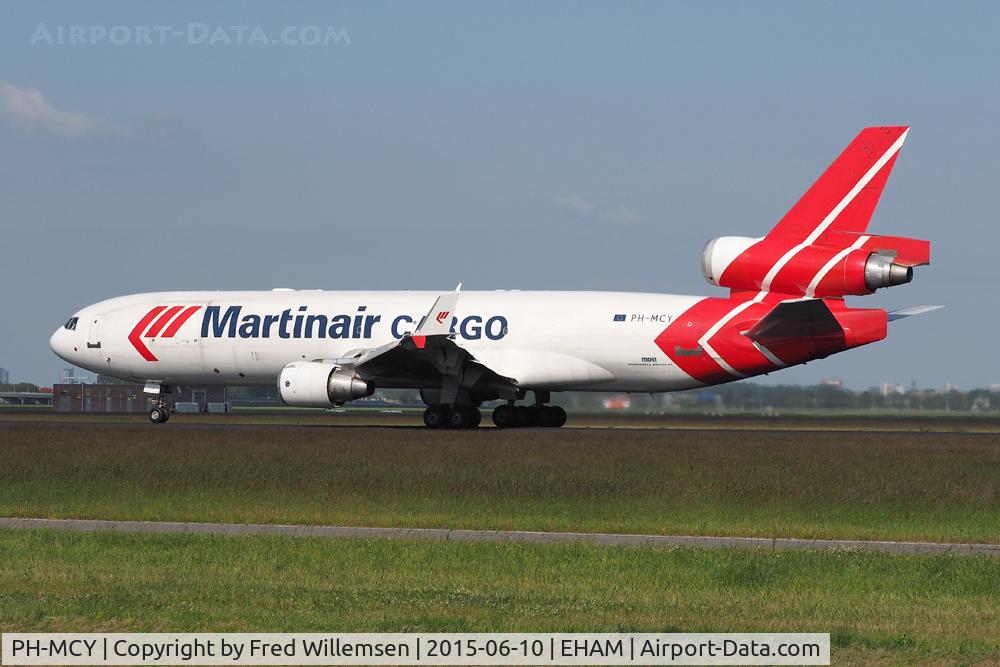 PH-MCY, 1991 McDonnell Douglas MD-11F C/N 48445, MARTINAIR CARGO