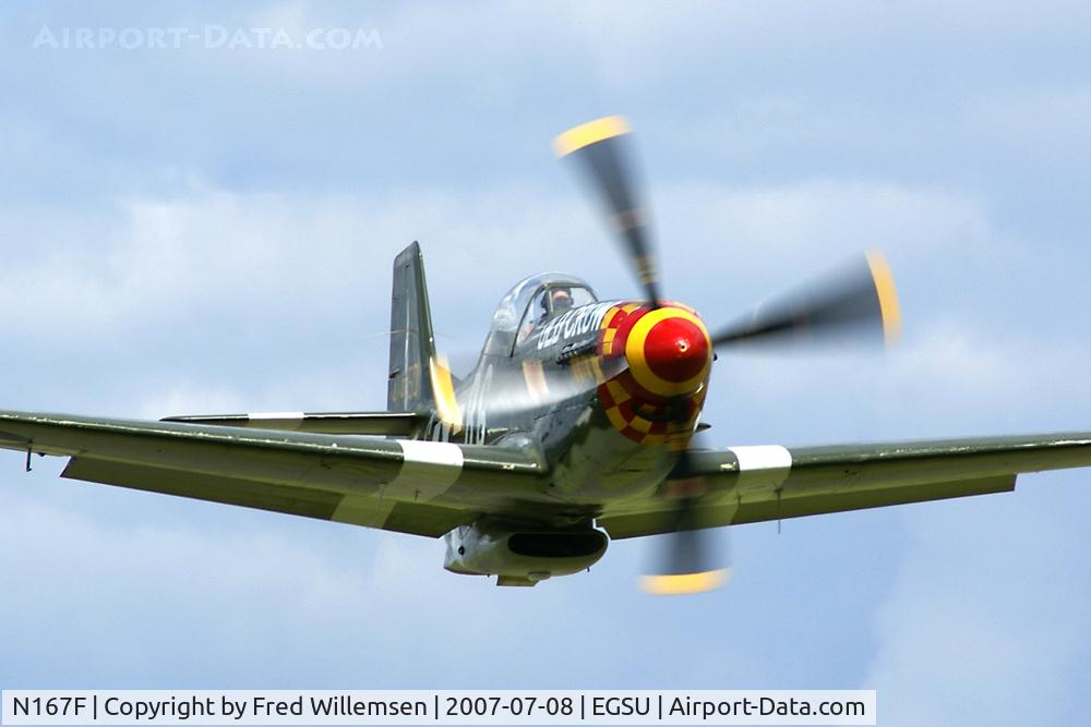 N167F, 1944 North American P-51D Mustang C/N 122-40417, 