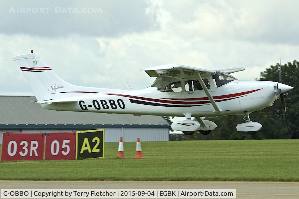G-OBBO, 1999 Cessna 182S Skylane C/N 18280534, At 2015 LAA Rally