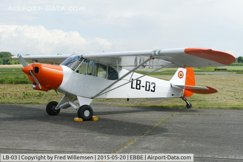 LB-03, 1954 Piper L-21B Super Cub (PA-18-135) C/N 18-3842, 