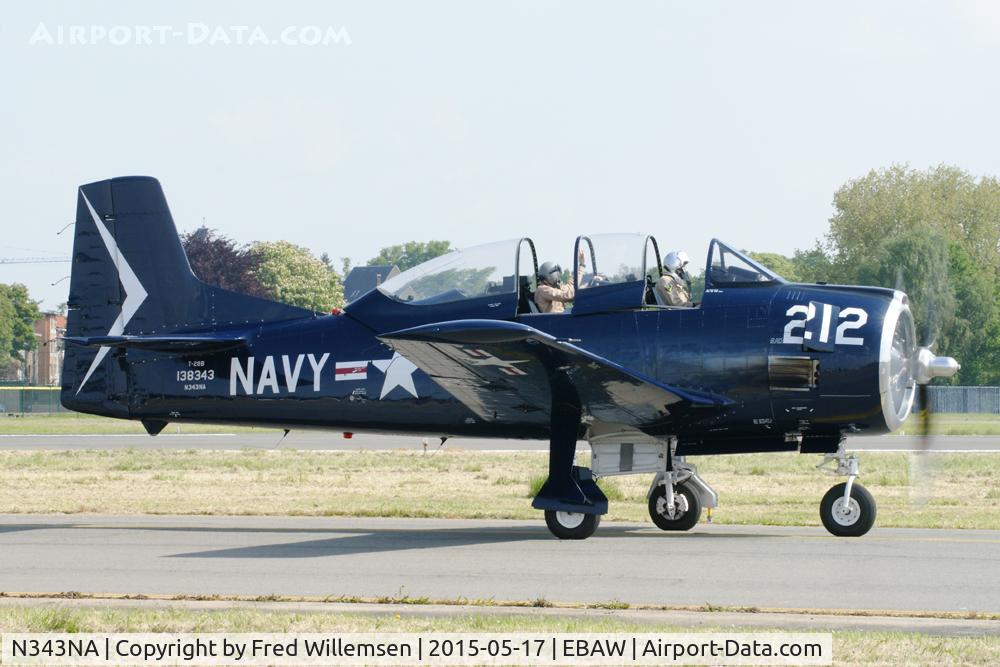 N343NA, 1955 North American T-28B Trojan C/N 200-414, 