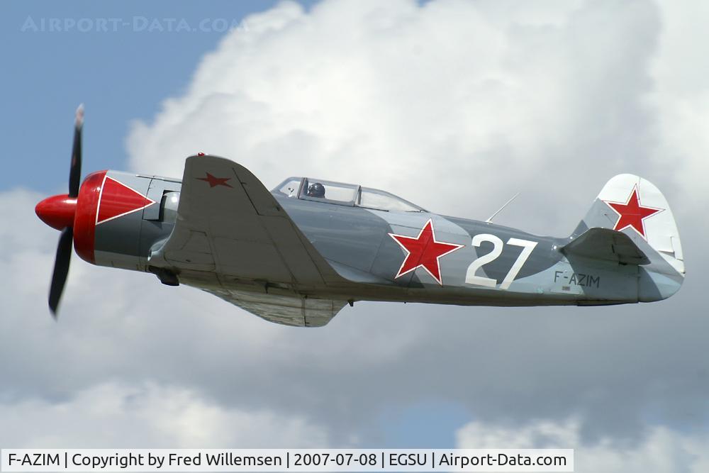 F-AZIM, Yakovlev Yak-3UTI-PW C/N 9/04623, 