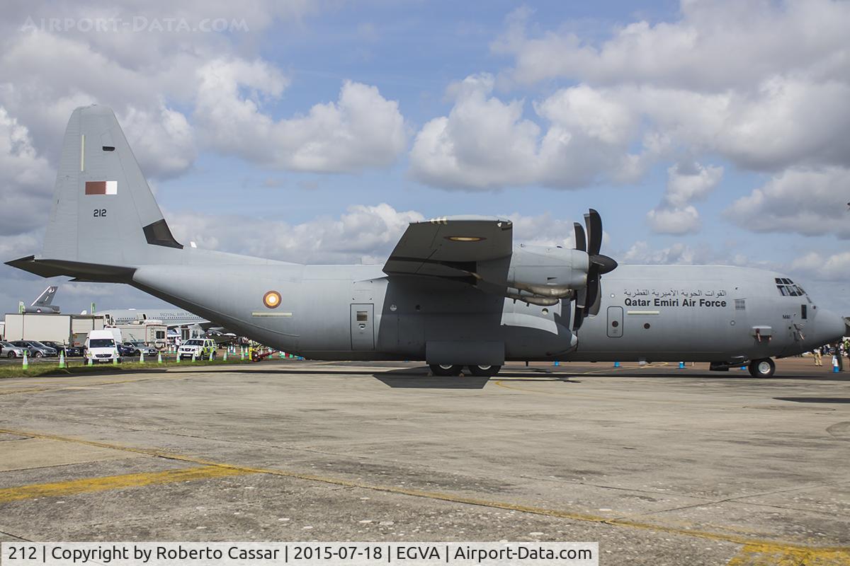 212, 2011 Lockheed Martin C-130J-30 Super Hercules C/N 382-5663, Fairford