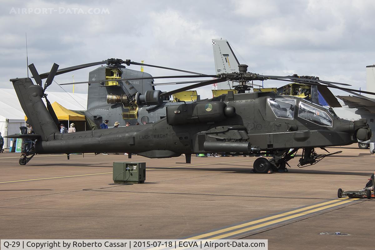 Q-29, Boeing AH-64D Longbow Apache C/N DN029, Fairford
