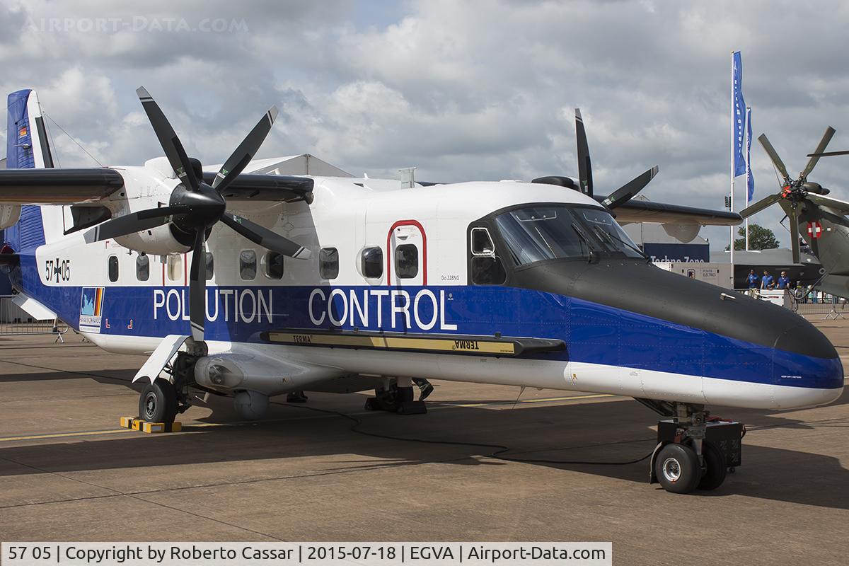 57 05, 2011 Dornier (RUAG) Do.228-212NG C/N 8302, Fairford