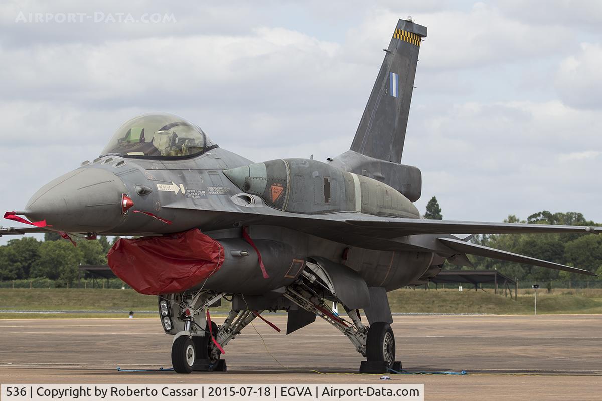 536, Lockheed Martin F-16C Fighting Falcon C/N XK-37, Fairford