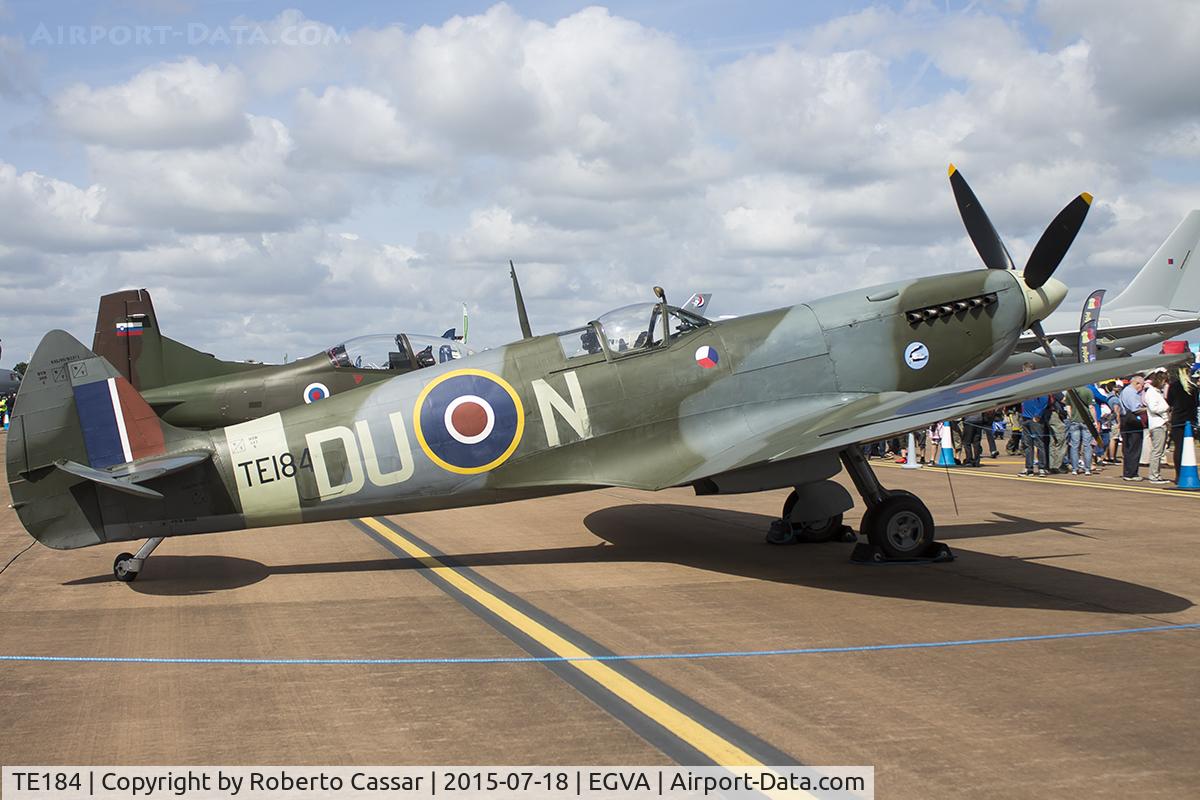 TE184, 1945 Supermarine 361 Spitfire LF.XVIe C/N CBAF.IX.4394, Fairford