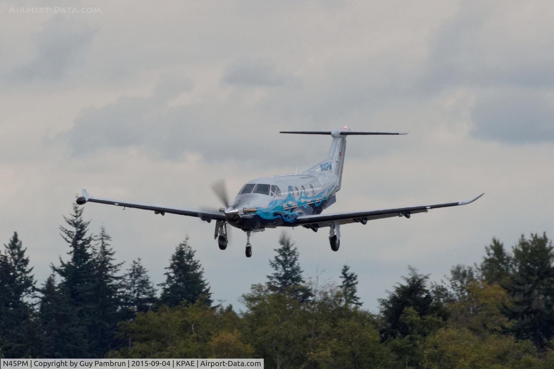 N45PM, 2008 Pilatus PC-12/47E C/N 1058, Nice............