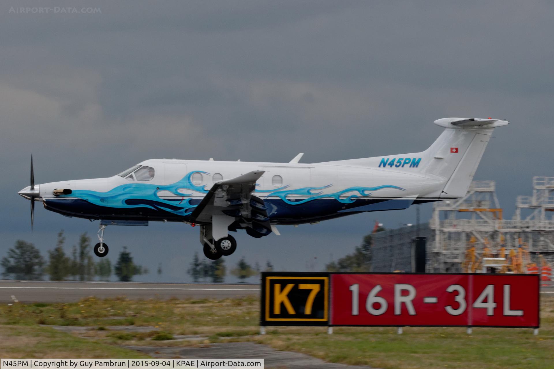 N45PM, 2008 Pilatus PC-12/47E C/N 1058, Nice.......