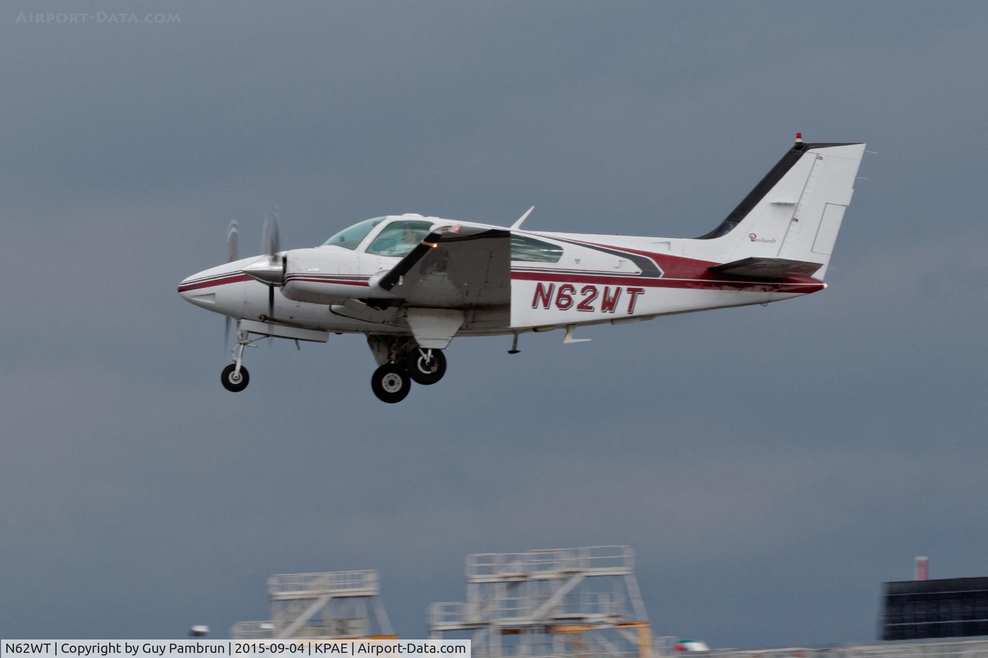 N62WT, 1976 Beech B-55 C/N TC-1988, Off we go.......